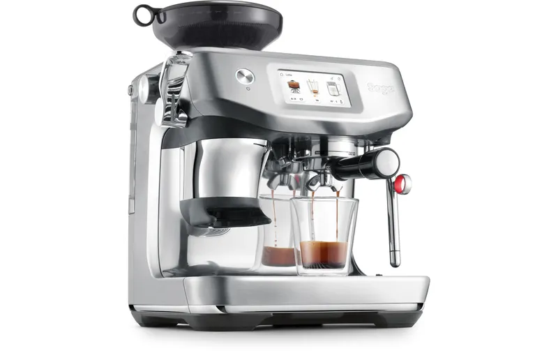 Sage the Barista Touch Impress Cold Brushed Stainless Steel