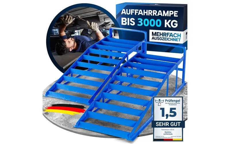Werkthor Auffahrrampe KFZ Metall Set 3000 kg