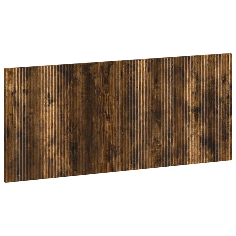 Tête de lit murale ARNHEM Chêne fumé Bois d'ingénierie