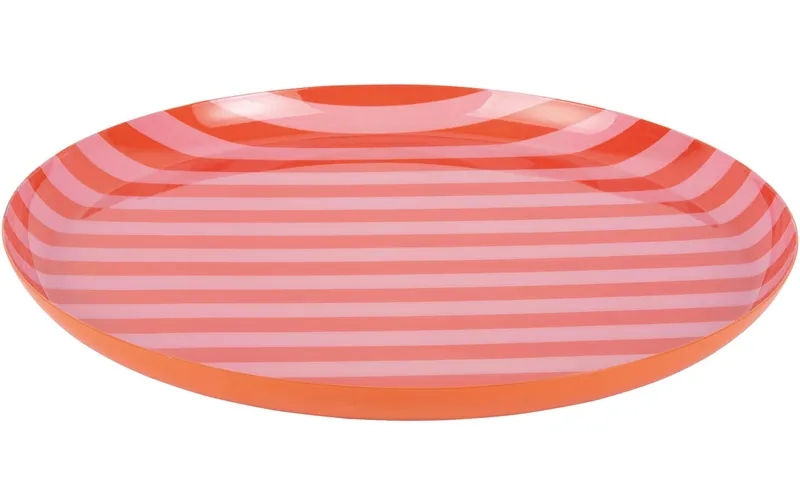 present time Speiseteller Animado Large, Bright orange / Soft pink