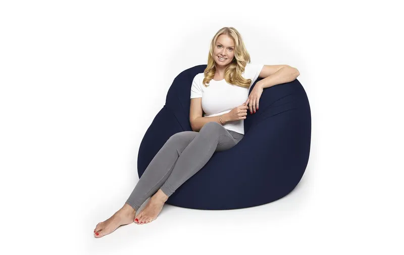 Lumaland Sitzsack Flexi Comfort 380 L, Nachtblau