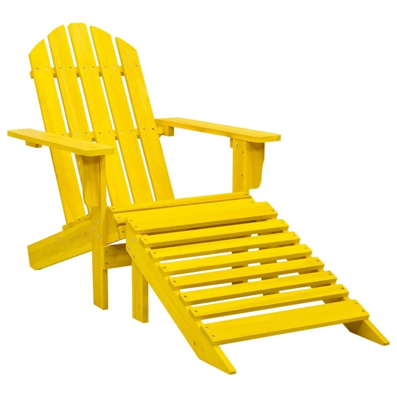 Adirondack-Gartenstuhl con pediera legno massiccio Tanne giallo