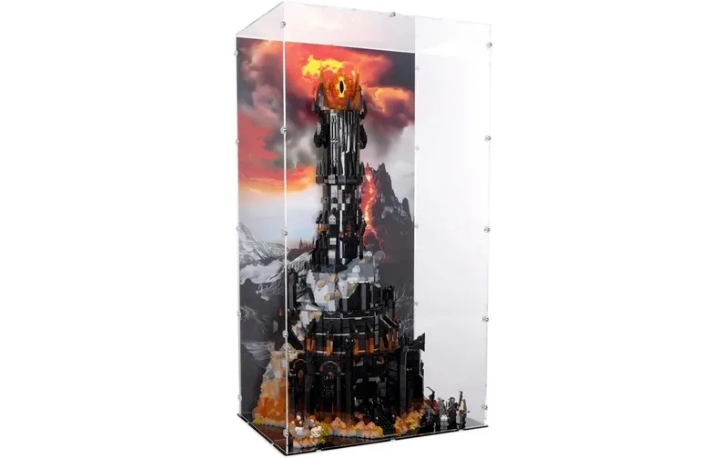 iDisplayit Baukasten Acryl-Display per LEGO 10333 Herr der Ringe