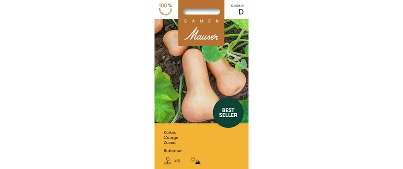 Samen Mauser Samen Kürbis Butternut