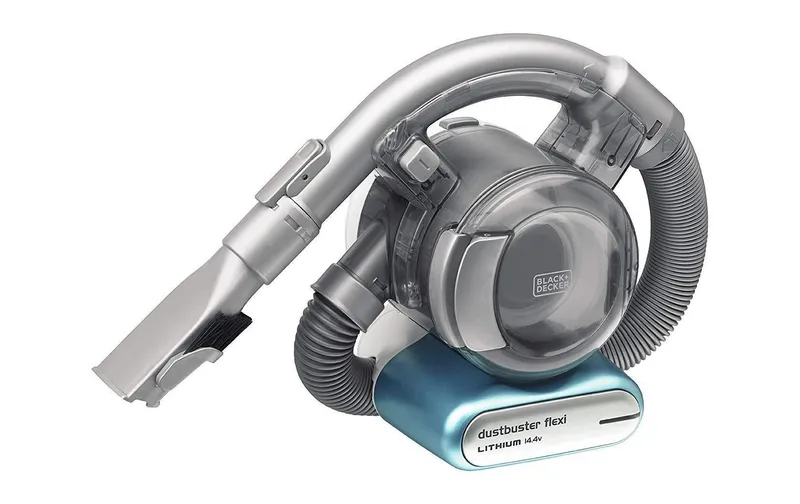 BLACK+DECKER Akku-Handsauger Dustbuster Flexi blu/Silber
