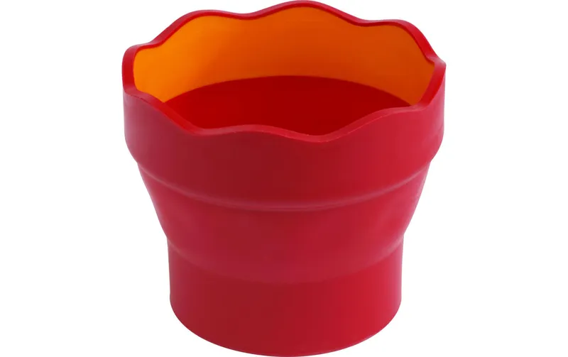 Faber-Castell Wasserbecher Clic&Go Himbeer