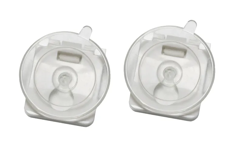 Gardinia Ersatzteil Saugnapfset avec Clip transparent