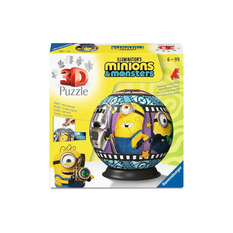 Ravensburger Puzzle 3D Ball Minions 3