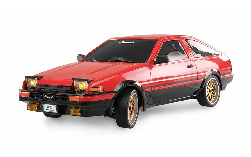 Amewi Drift AE86 Sprinter Trueno RWD, rosso, RTR, 1:18