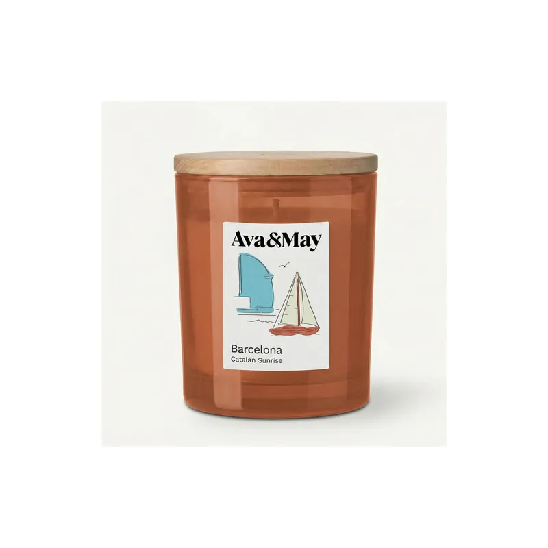 AVA & MAY Duftkerze Barcelona 220 g