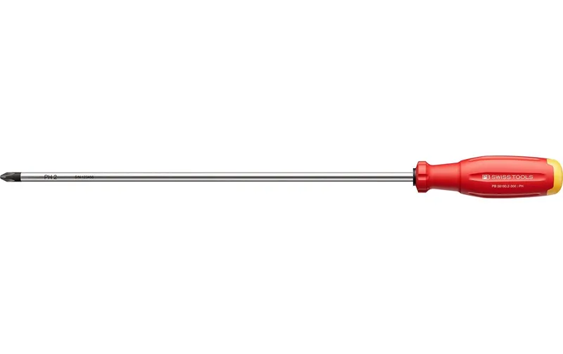 PB Swiss Tools PH-Kreuzschraubenzieher SwissGrip Evo PB 38190.2-300 rouge