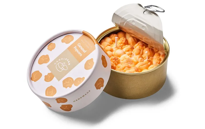 Mandatus Duftkerze Candle Can Caramel Popcorn