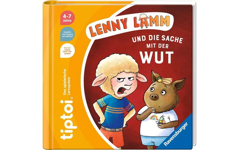 tiptoi Lernbuch Lenny Lamm and the Sache with the Wut