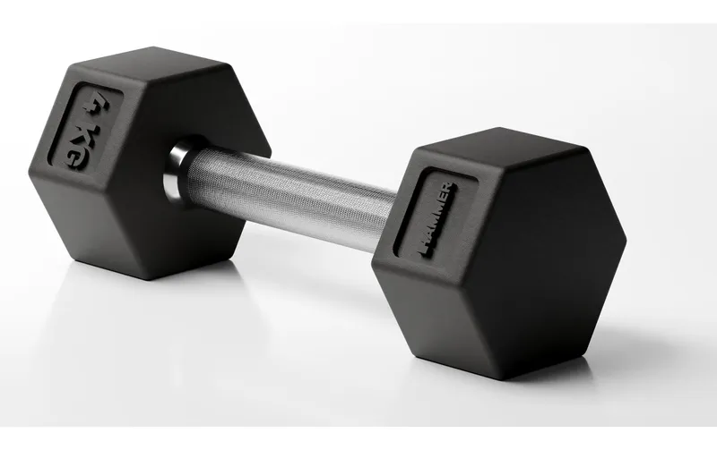 HAMMER Kurzhantel Hexagon PRO 1 x 4 kg