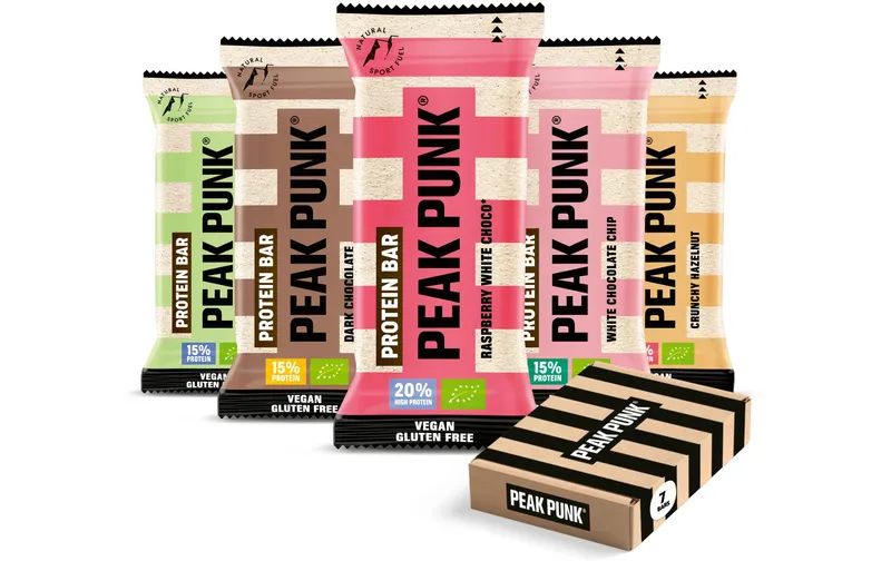 PEAK PUNK Proteinriegel Probierbox 385 g