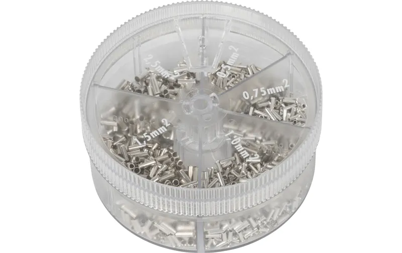 Knipex Aderendhülsen 0.5 - 2.5 mm², 1900 pièces