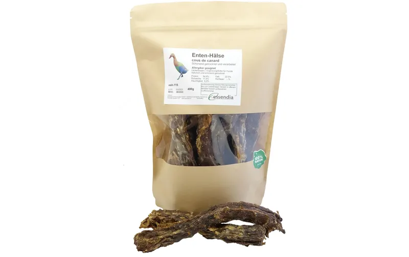 essendia Kausnack Entenhälse, 400 g
