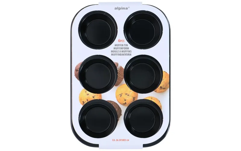 alpina Muffin Backform 6 Mulden