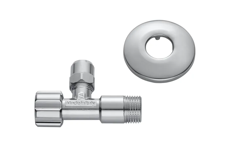 Mateu Regulierventil 1/2", Chrom, kurz