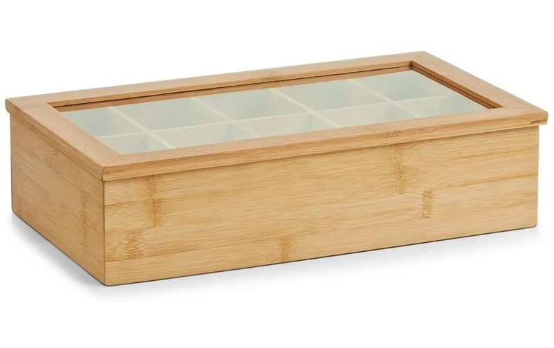 Zeller Present Bambus 36 x 20 x 9 cm, Braun