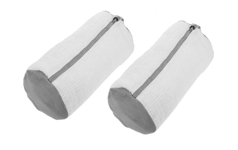 COCON Schuhwaschbeutel, 2er Set, blanc/gris