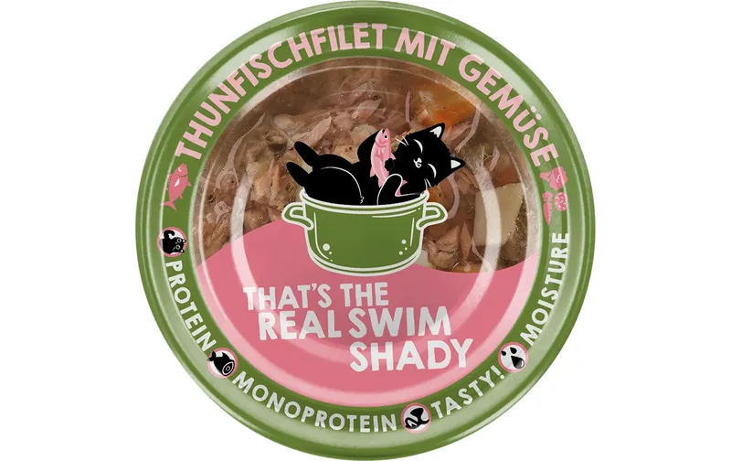 Lucky Lou Extra Food Thunfisch avec Gemüse in Sud, 70 g