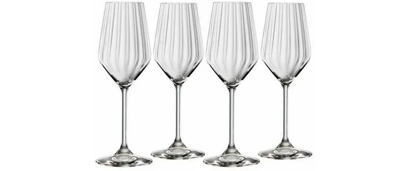 Spiegelau Champagnerverre Lifestyle 310 ml, 4 pièces, transparent