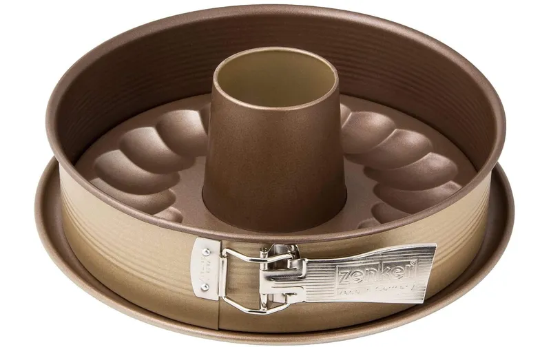 Zenker Springform Mojave Gold mit 2 Böden, Ø 26 cm