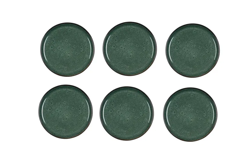 Bitz Frühstücks- & Dessertteller Ø 21 cm, 6 pieces, green