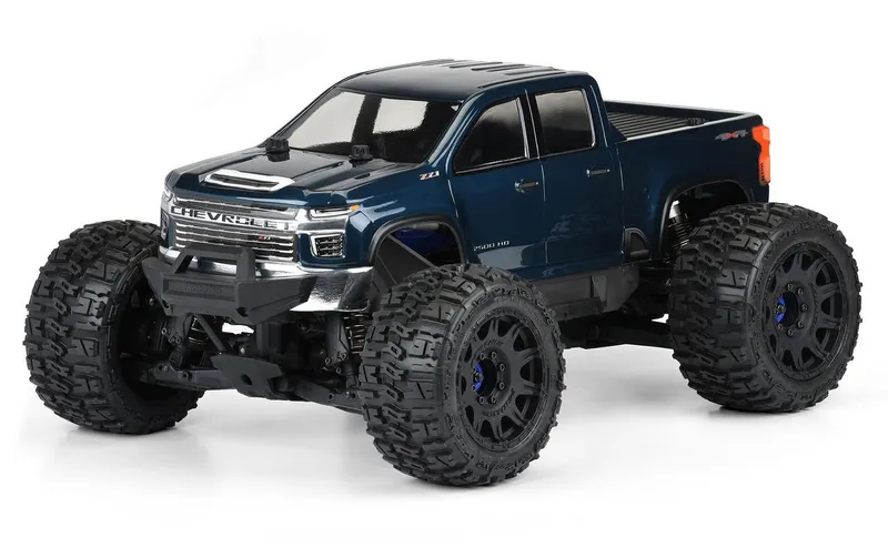 Proline Karosserie Chevy Silverado 2021 unlackiert, 1:8
