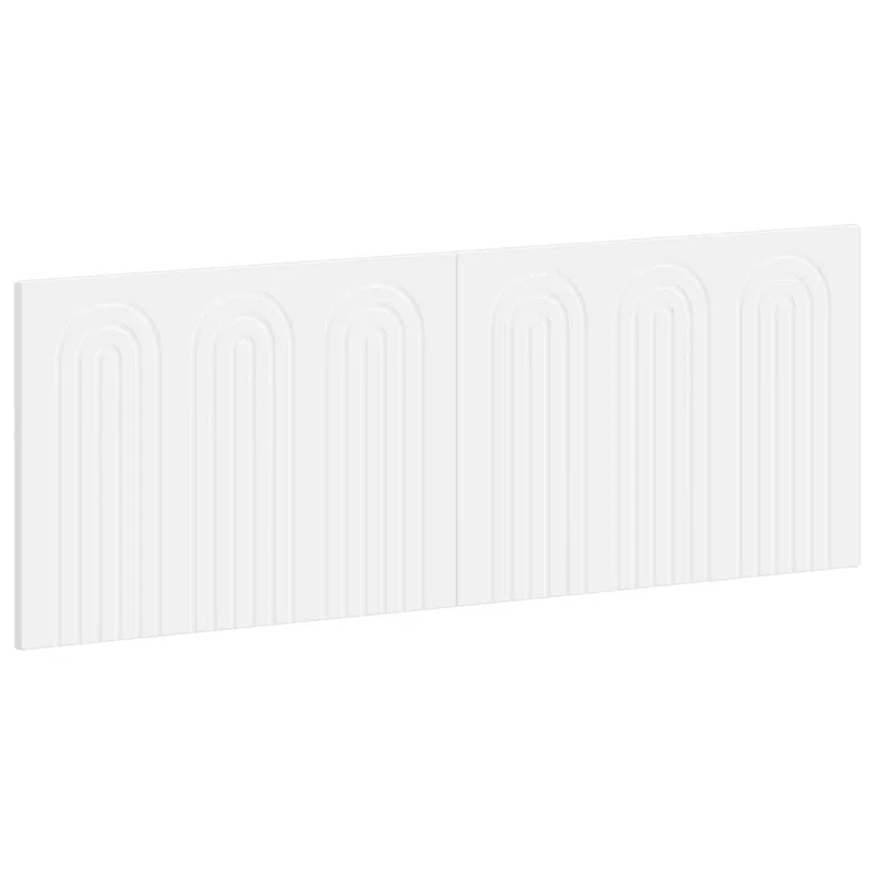 Wandmontiertes Kopfteil ALKMAAR bianco derivato del legno