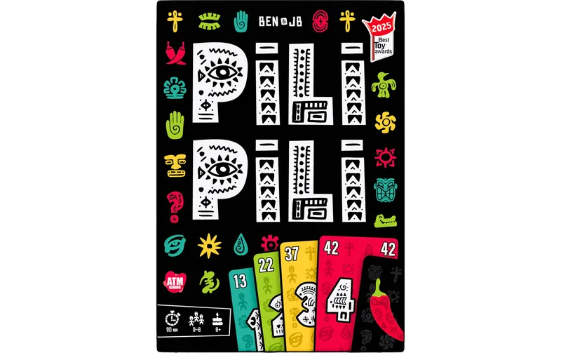 Max Bersinger Kartenspiel Pili Pili Zahlenspiel DE/FR/IT