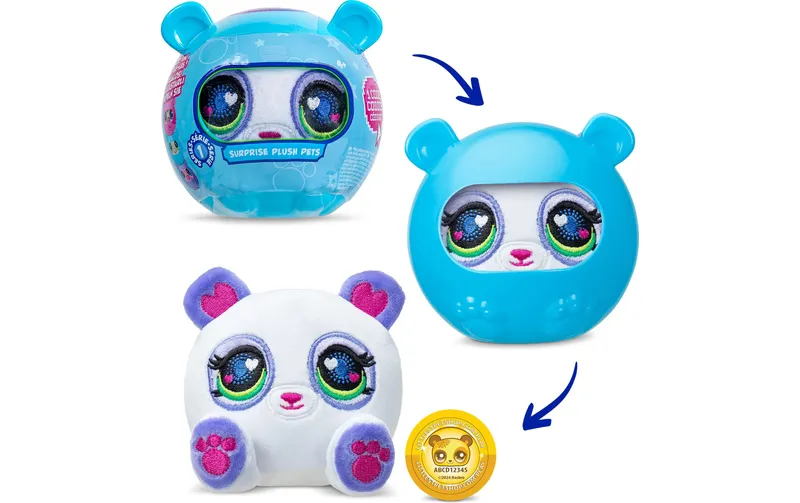 BANDAI Littlest Pet Shop Mini Plüsch, assortiert