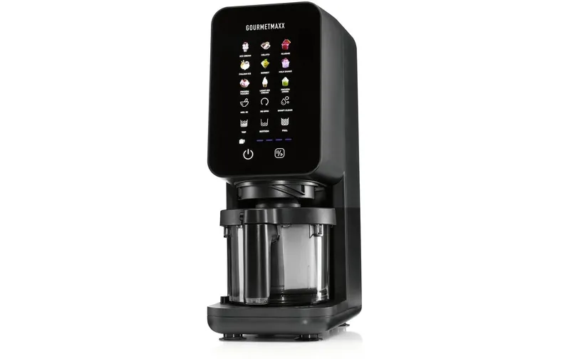 GOURMETmaxx Glacemaschine 0.86 l, noir