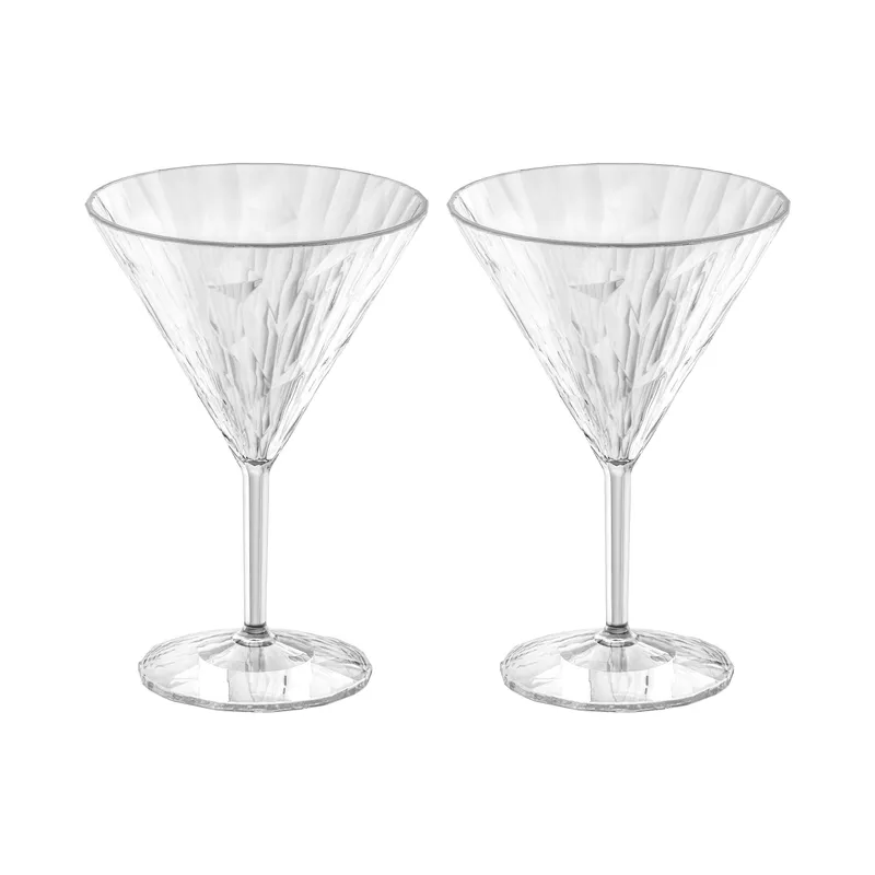 Koziol Cocktailglas Superglas Club No. 12, 250 ml, 2 pieces