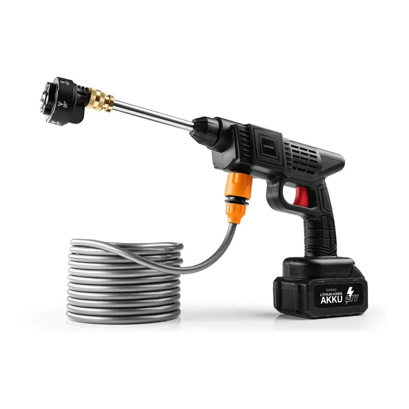 EASYmaxx Akku-Hochdruckreiniger 21 V, nero