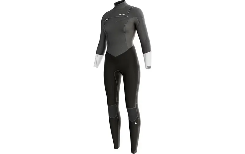 Prolimit Neoprenanzug Fire Steamer Freezip 5/4 38, Schwarz/Grau
