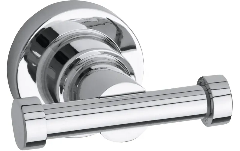 tesa Luup Design-Garderobenhaken Silber