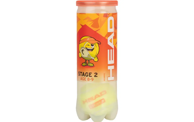 HEAD Tennisbälle Stage 2 3er-Pack