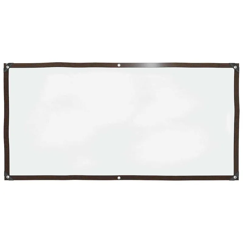 Transparente Plane mit Ösen 1x2 m Polyethylen