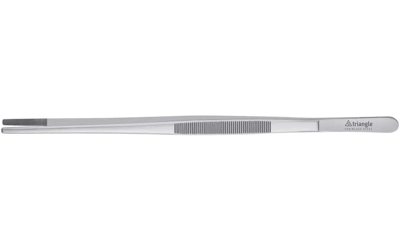 triangle Küchenzange gerade 20 cm Silber