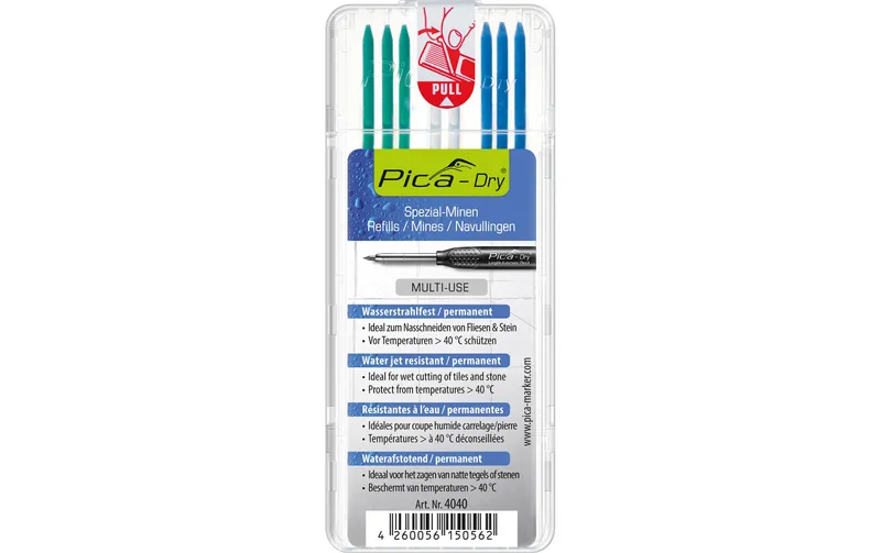 Pica Ersatz-Minen Pica-Dry Spezialminen, 8 Stück