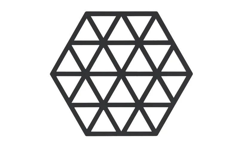 Zone Denmark Topfuntersetzer Triangle noir