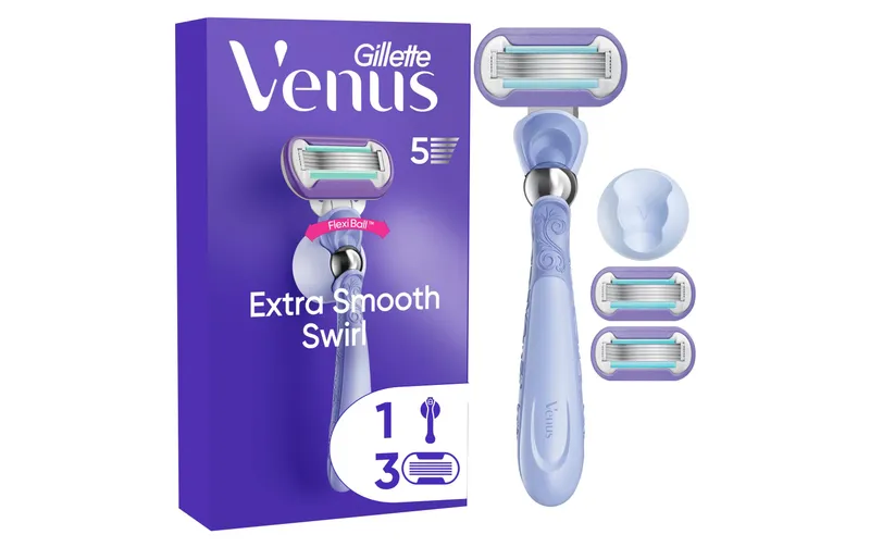 Gillette Venus Rasierer Deluxe Smooth Swirl 3 Stück