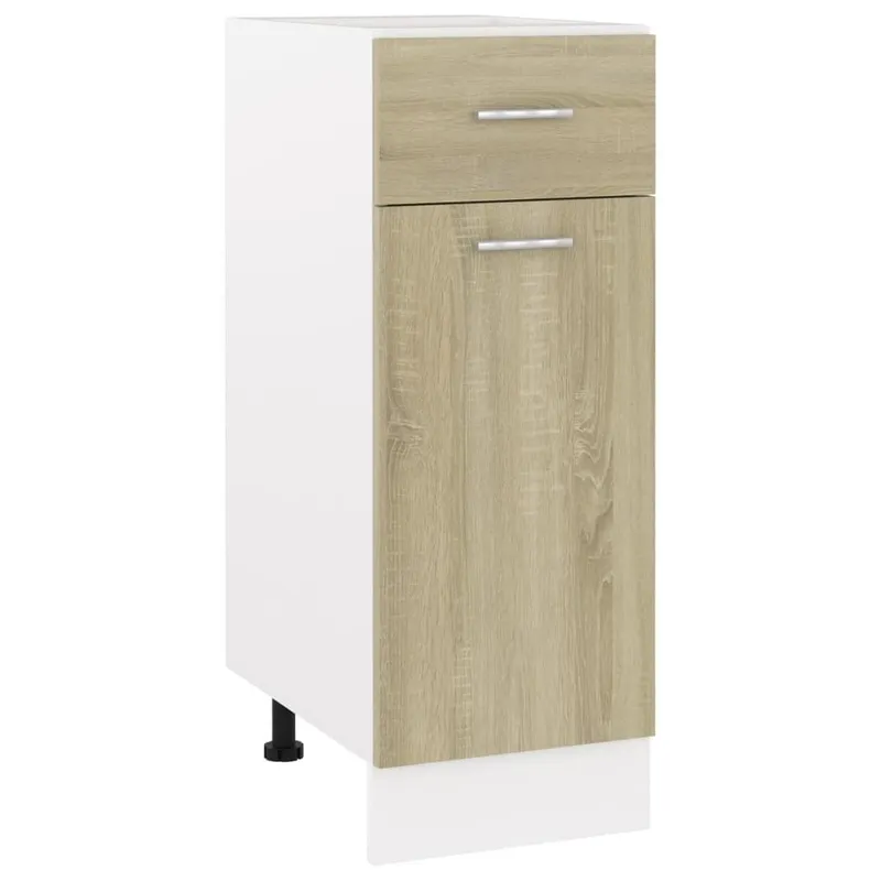 Schubunterschrank Lyon Sonoma-Eiche 30x46x81,5 cm derivato del legno