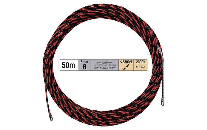 STEFFEN Kabeleinzug 50m Ø 6 mm