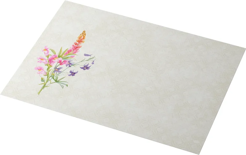 Duni Tischset Floret 100 pezzi, 30 cm x 40 cm, multicolore