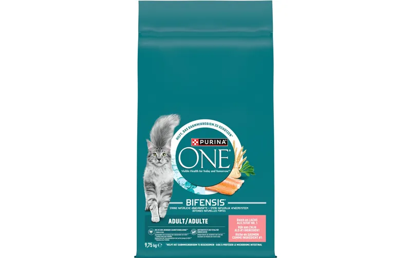 Purina ONE Trockenfutter Adult Lachs und Vollkorn 9.75 kg