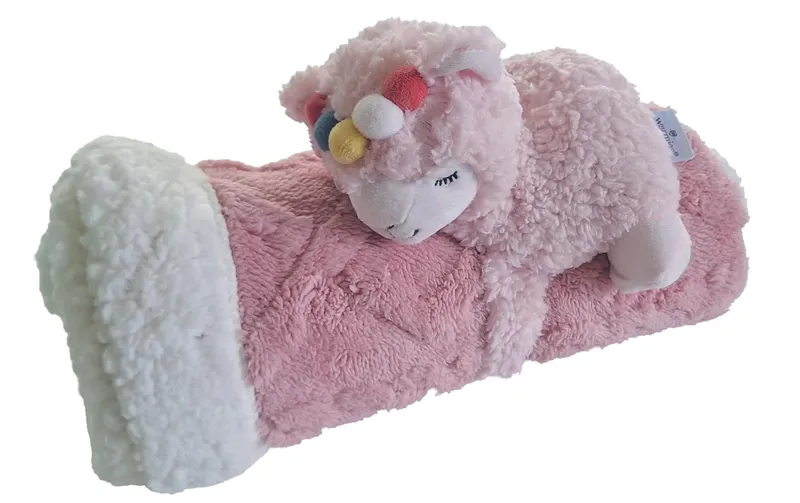 Warmies Combo Warmies Lama & Kuscheldecke