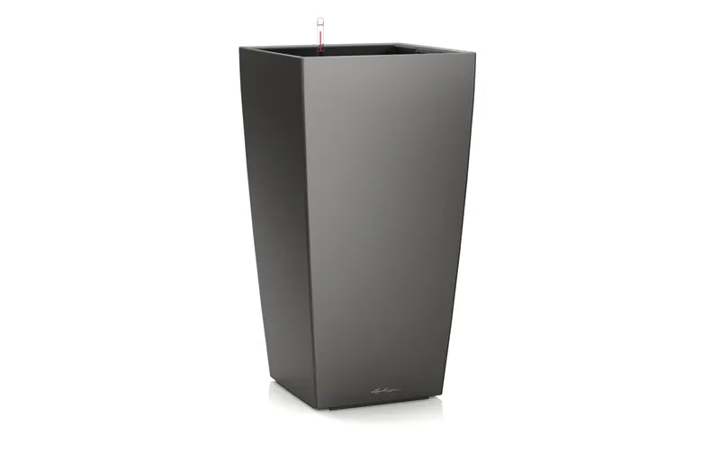 Lechuza Pflanzentopf Cubico Premium 22 Dunkelgrau